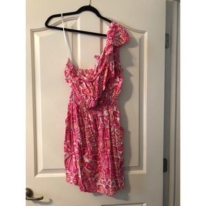 Lilly Pulitzer One-Shoulder Dress
